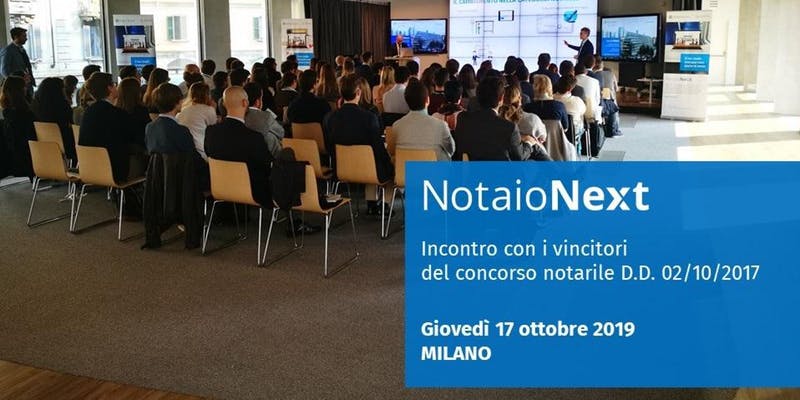 NotaioNext | Incontro con i Notai vincitori del concorso 2017